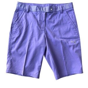 PUMA Purple Women’s Bermuda Golf Shorts Size 4